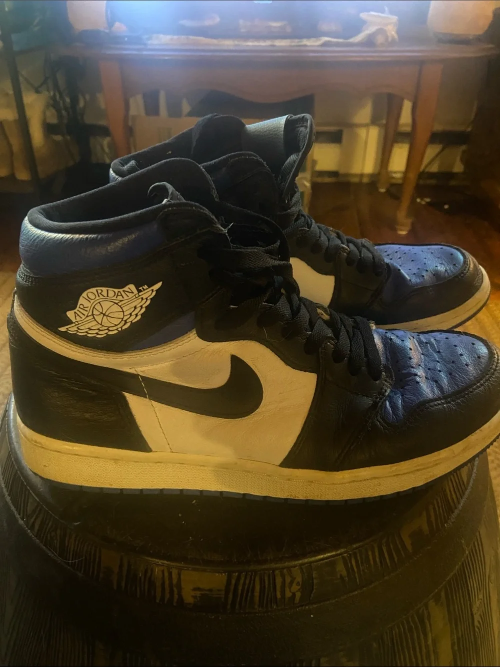 Jordan Air Jordan 1 High OG Black White Royal Blue